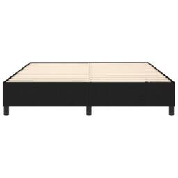 Berkfield Home Bed Frame without Mattress Black Super King Fabric (UK/IE/FI/NO only) - thumbnail 5