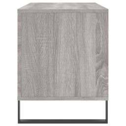 Berkfield Home Record Cabinet Grey Sonoma 100x38x48 cm Engineered Wood - Size: 100 x 38 x 48 cm - thumbnail 5
