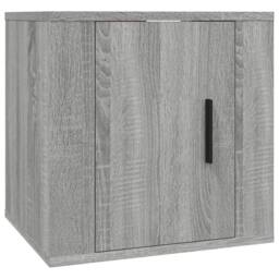 Berkfield Home Wall Mounted TV Cabinets 2 pcs Grey Sonoma 40x34.5x40 cm - thumbnail 5