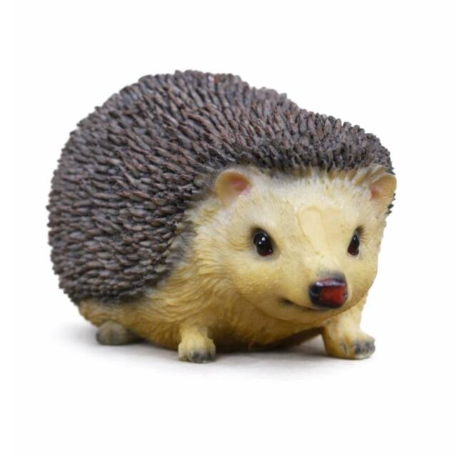 Gifts Direct 2 U Lifelike Woodland Hedgehog Resin Ornament in Brown - image 1