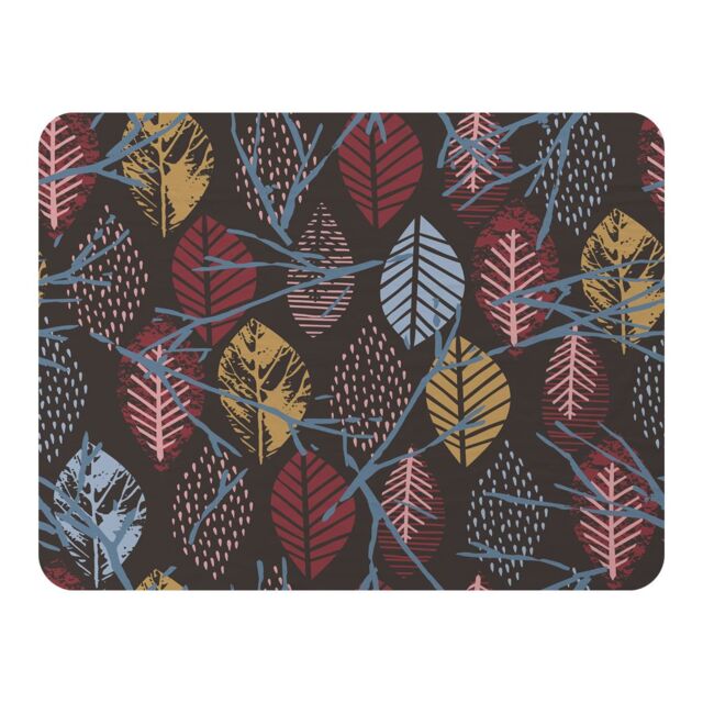Benjamin Tate Design Prints Of Autumn Leaves Blanket in Natural - Size: 120 cm x 150 cm - image 1