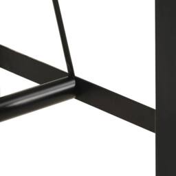 Berkfield Home Bar Table 150x70x107 cm Solid Wood Acacia & Iron in Brown - Size: 150 x 70 x 107 cm - thumbnail 6