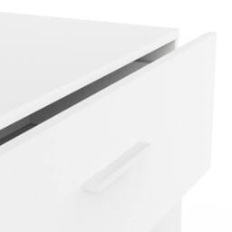 CALICOSY ARLO 3-Drawer Chest, White, 77 Cm Wide in White - thumbnail 6