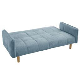 Home Detail Bergamot Sofa Bed in Blue - Size: 3 Seater - thumbnail 4