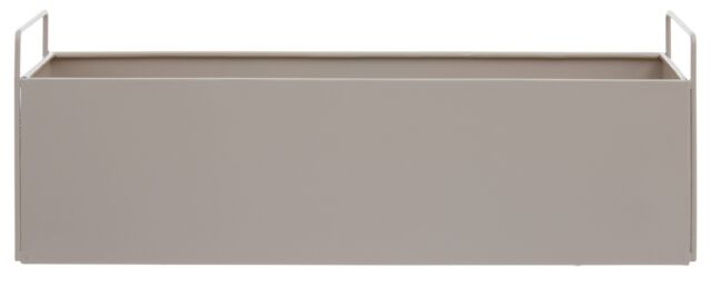 Orsina Iron Constructed Design Large Plant Box, Minimalist Garden Planter, Versatile Garden Box For Planting in Natural - image 1
