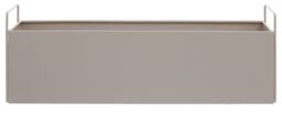 Orsina Iron Constructed Design Large Plant Box, Minimalist Garden Planter, Versatile Garden Box For Planting in Natural