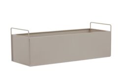 Orsina Iron Constructed Design Large Plant Box, Minimalist Garden Planter, Versatile Garden Box For Planting in Natural - thumbnail 2