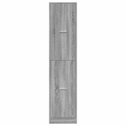Berkfield Home Apothecary Cabinet¬†Grey Sonoma 40x41x174.5 cm Engineered Wood in Grey - thumbnail 5