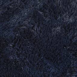 Berkfield Home Shaggy Rug High Pile NAVARRA Navy 240x240 cm Polyester - Size: Medium - thumbnail 9
