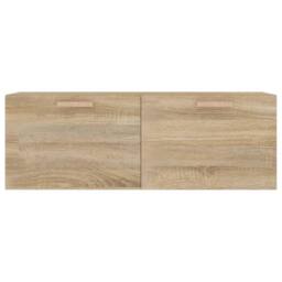 Berkfield Home Wall Cabinet Sonoma Oak 100x36.5x35 cm Engineered Wood in Brown - thumbnail 5