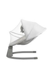 Kinderkraft LUMI 2 Baby Electric Rocker Bouncer Side To Side Mains or Batteries in Light Grey - thumbnail 8