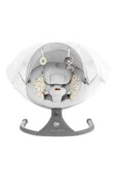 Kinderkraft LUMI 2 Baby Electric Rocker Bouncer Side To Side Mains or Batteries in Light Grey - thumbnail 6