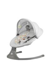 Kinderkraft LUMI 2 Baby Electric Rocker Bouncer Side To Side Mains or Batteries in Light Grey - thumbnail 3