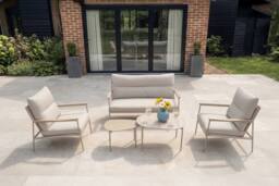 More4Homes Aruba Garden 4 Seater Outdoor Sofa Set in Beige - thumbnail 8