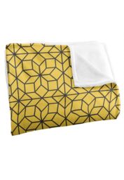 Harry Potter Blanket, 152x127 cm House Pride Hufflepuff Silky Touch Super Soft Throw Blanket in White - thumbnail 3