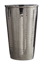 Orsina Hammered Bathroom Tumbler in Black - thumbnail 1