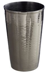 Orsina Hammered Bathroom Tumbler in Black - thumbnail 2