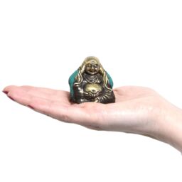 KDMD Set of 3 - See No Evil etc - Buddha in Gold - thumbnail 2