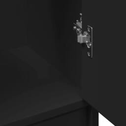 Berkfield Home Sink Cabinet Black 63x29x55 cm Engineered Wood - Size: 63 x 29 x 55 cm - thumbnail 9