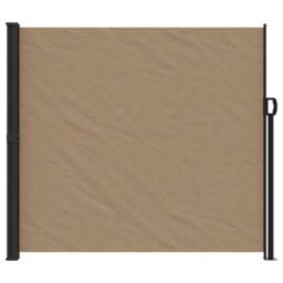 Berkfield Home Retractable Side Awning Taupe 180x500 cm - thumbnail 3