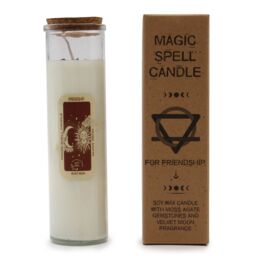 KDMD Magic Spell Candle - Friendship in White - thumbnail 4