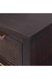 Teamson Home Hatteras Chest of Drawers 6 Drawer Bedroom Dresser in Dark Brown - thumbnail 9
