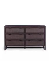 Teamson Home Hatteras Chest of Drawers 6 Drawer Bedroom Dresser in Dark Brown - thumbnail 6