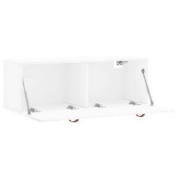 Berkfield Home Wall Cabinet White 100x36.5x35 cm Engineered Wood - thumbnail 6