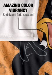 Warner Brothers Looney Tunes Officially Licensed Silky Touch Super Soft Throw Blanket 152 x 127 cm in White - thumbnail 4