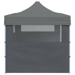 Berkfield Home Full Folding Pop-up Partytent with Sidewalls 3x6 m Anthracite in Dark Grey - thumbnail 6