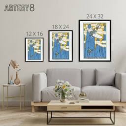 "Artery8 First Ascent of Monte Domapozza in Dolomites Jung Framed Canvas Art - Size: W12"" x H16""" - thumbnail 4