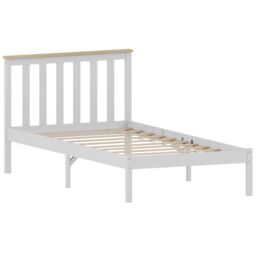 Home Discount Vida Designs Milan Single Double King Size Wooden Bed Low Foot Bedroom Furniture - thumbnail 9