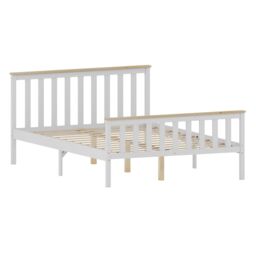 Home Discount Vida Designs Milan Single Double King Size Wooden Bed Low Foot Bedroom Furniture - thumbnail 8