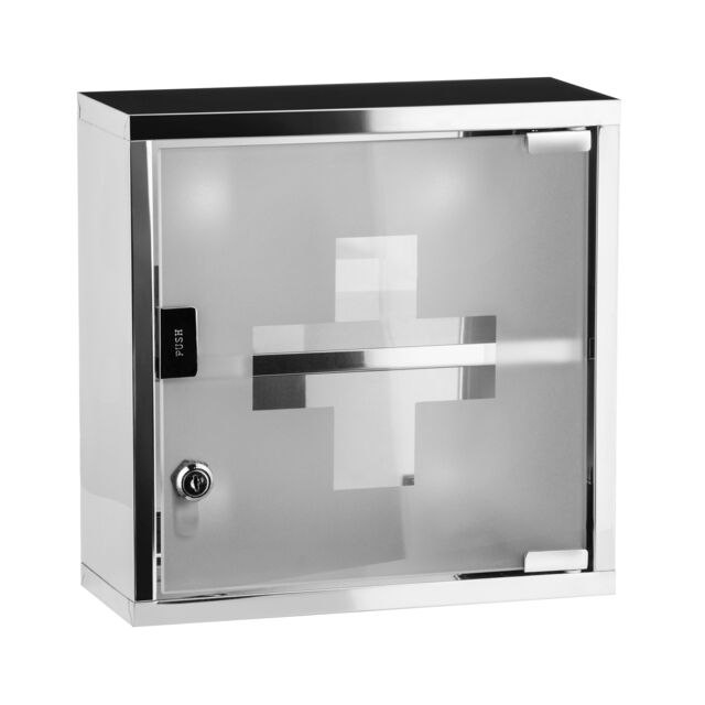 Orsina Medicine Cabinet in Silver - image 1