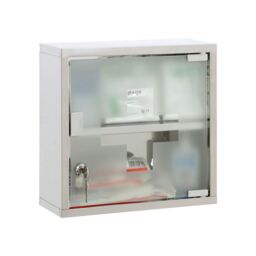 Orsina Medicine Cabinet in Silver - thumbnail 2
