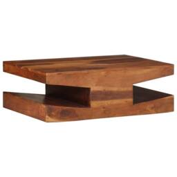 Berkfield Home Coffee Table 90x60x30 cm Solid Wood Acacia in Brown - Size: 90 x 60 x 30 cm - thumbnail 9