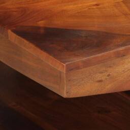 Berkfield Home Coffee Table 90x60x30 cm Solid Wood Acacia in Brown - Size: 90 x 60 x 30 cm - thumbnail 5
