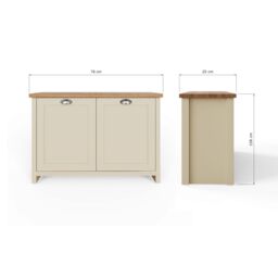GFW Lancaster Shoe Storage in Cream - thumbnail 8