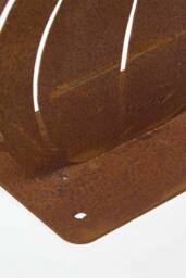 Homescapes Steel Pumpkin & Squash Garden Ornaments, Set of 2 in Brown - thumbnail 5
