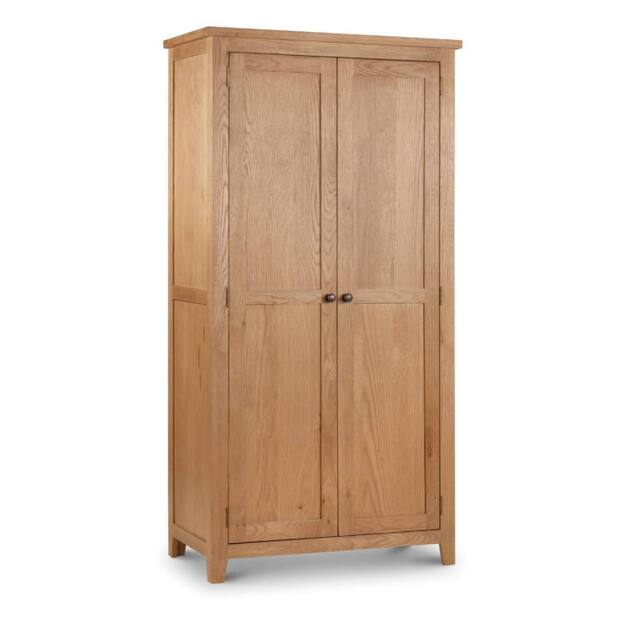 Cheshire Premium Kingsley 2 Door Wardrobe in Waxed Oak in Light Oak - image 1