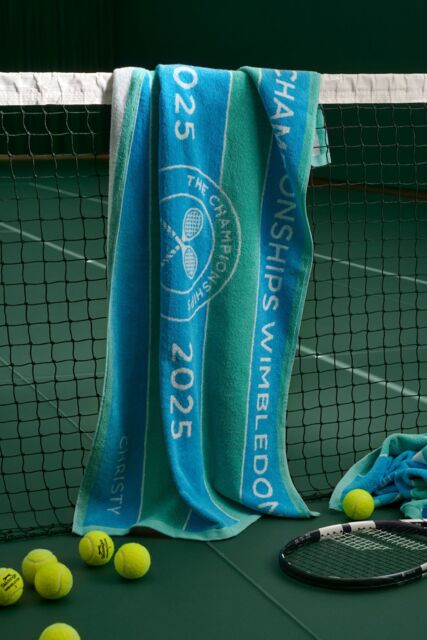 CHRISTY 'Wimbledon' Championship 2025 Towels in Blue - image 1