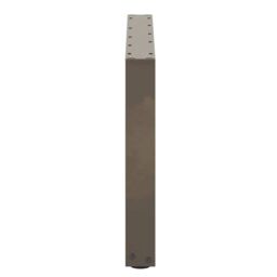 Berkfield Home Coffee Table Legs U-Shaped 2 pcs Natural Steel 70x(42-43) cm Steel in Brown - thumbnail 6