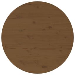 Berkfield Home Coffee Table Honey Brown Ã˜ 55x45 cm Solid Wood Pine - thumbnail 6