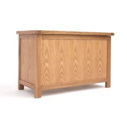 Cabinet Bits Trivento Light wood Blanket Box Ottoman in Light Brown - thumbnail 2