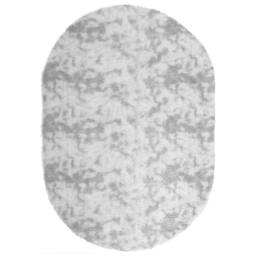 Berkfield Home Shaggy Rug High Pile NAVARRA Silver Grey 300x200 cm Polyester - Size: Medium