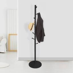 EONLION Coat Rack Tree Branch Hanger Stand Multi Hooks in Grey - thumbnail 2