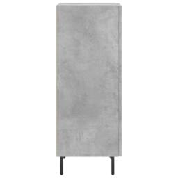 Berkfield Home Sideboard Concrete Grey 34.5x34x90 cm Engineered Wood - thumbnail 7