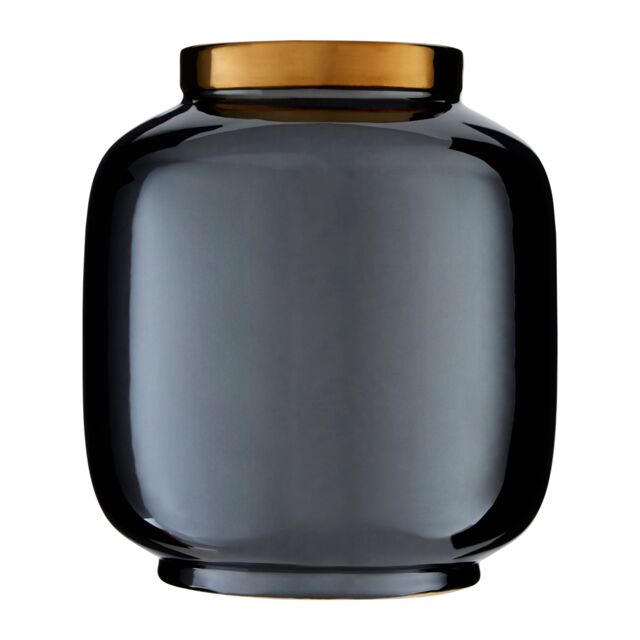 Orsina Stellar Black Metallic Vase - image 1