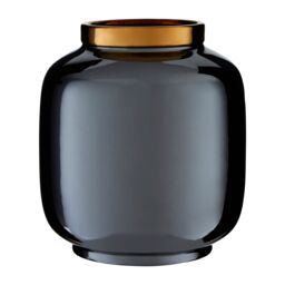 Orsina Stellar Black Metallic Vase - thumbnail 2