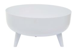 Orsina Elegant Design Planter, Durable Construction Of Garden Pot, Portable Lightweight Outdoor Garden Pot in White - thumbnail 2